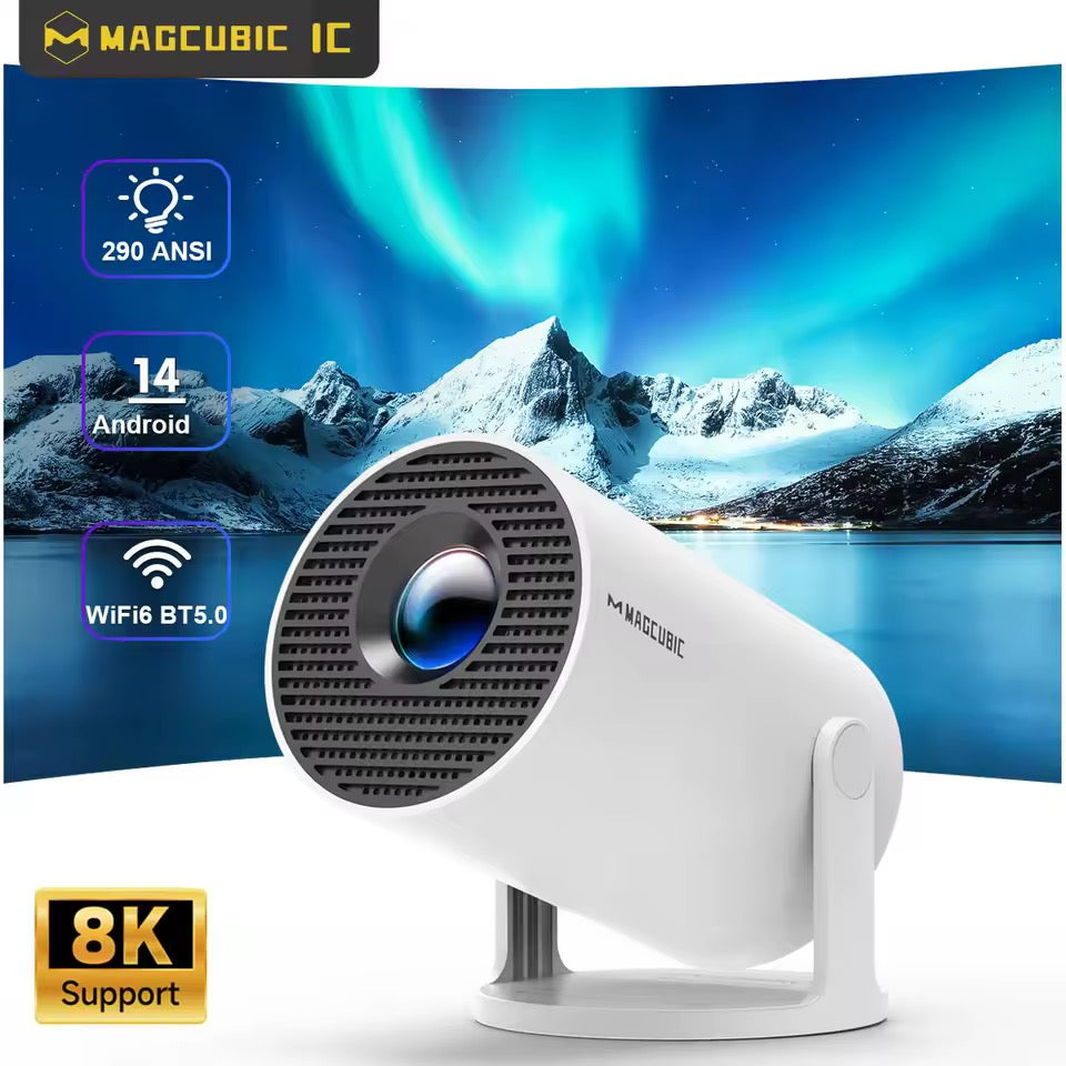 Mini Portable 4K HD Projector