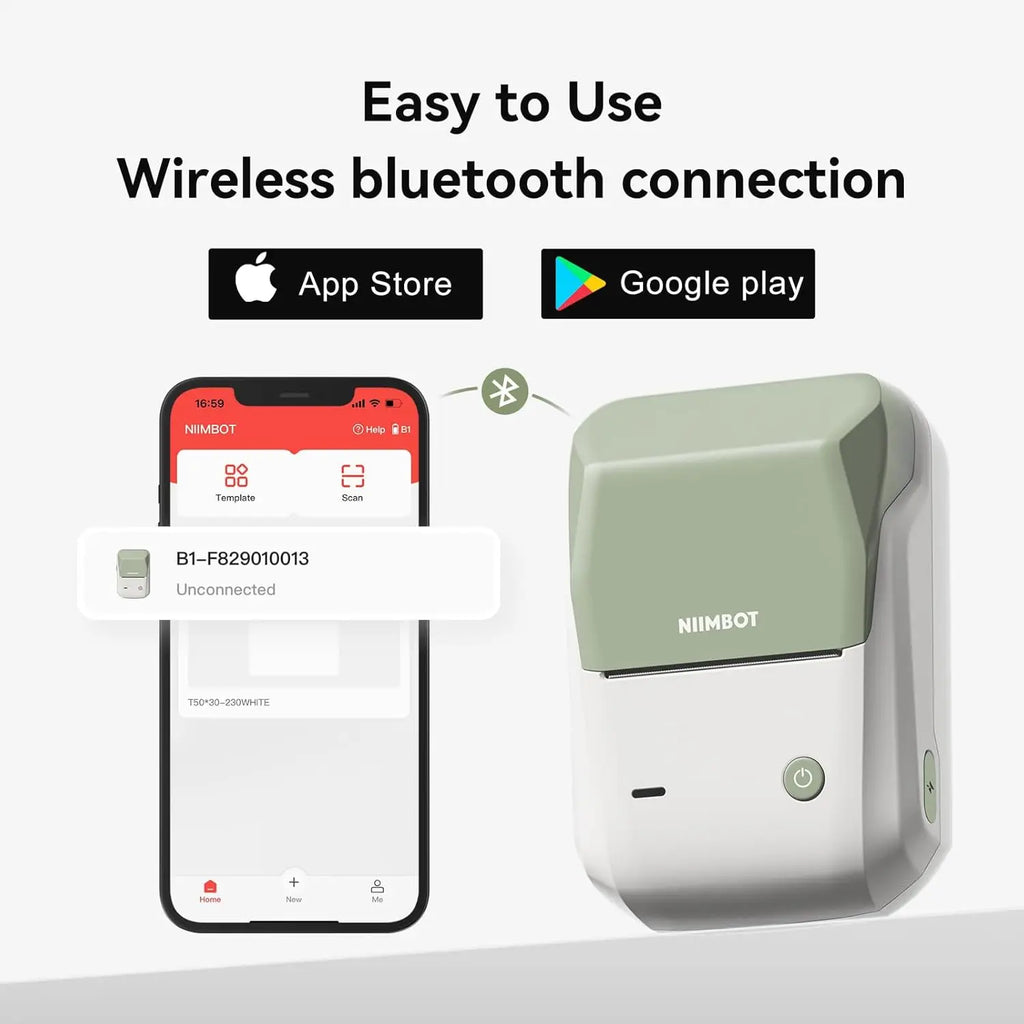 NIIMBOT B1 Thermal Label Printer