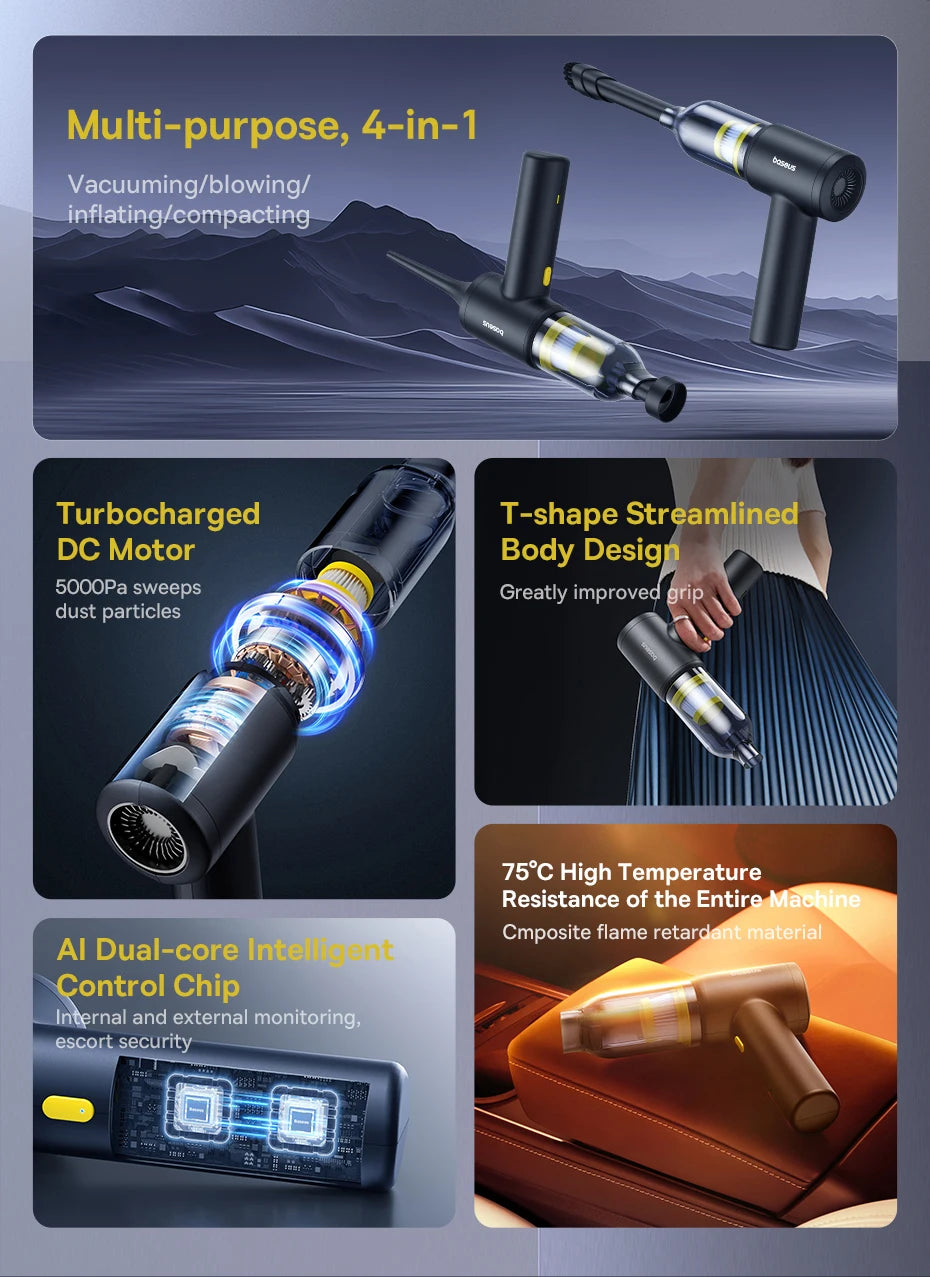 Baseus Car Vacuum Cleaner