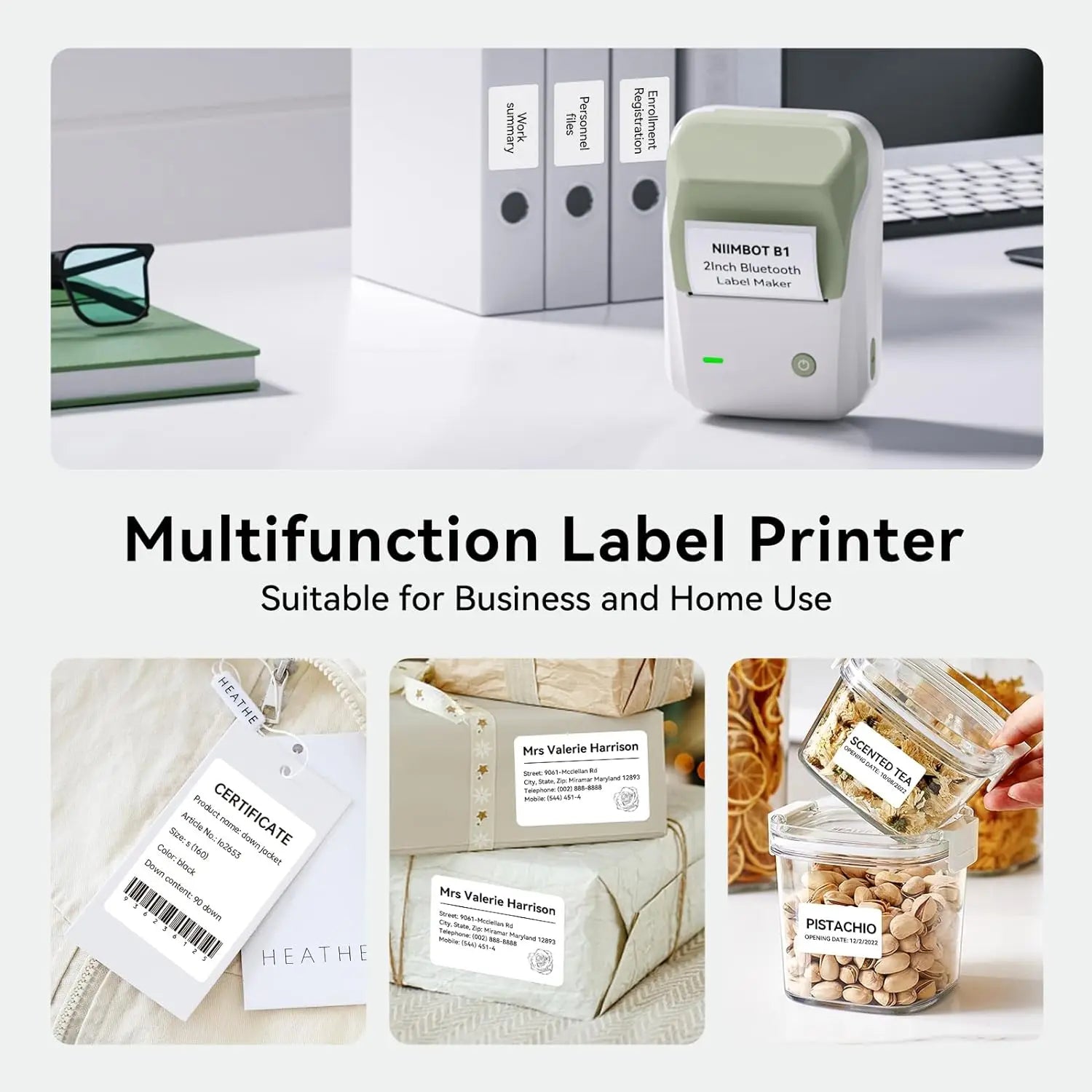 NIIMBOT B1 Thermal Label Printer